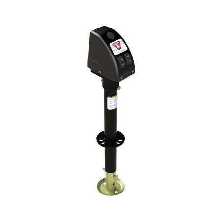 Cequent Powered Trailer Jack, A-Frame, 3,500 Lbs. Lift Capacity, Bolt-On, 14 In. Travel 500187